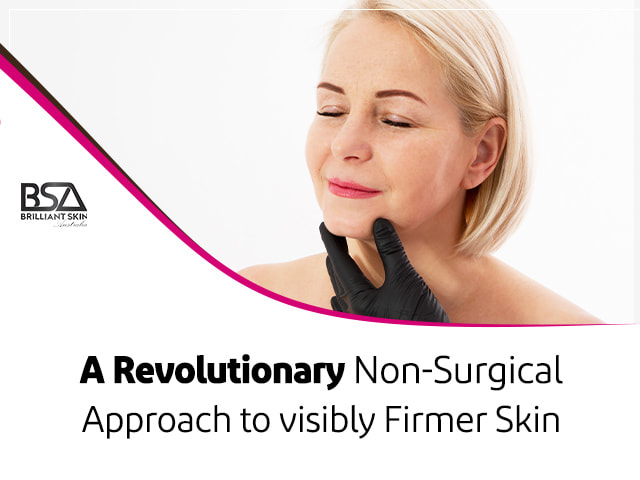 Removing loose skin with fibroblast